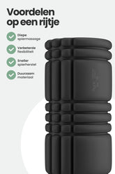 Foam Roller – Soft Release Zwart